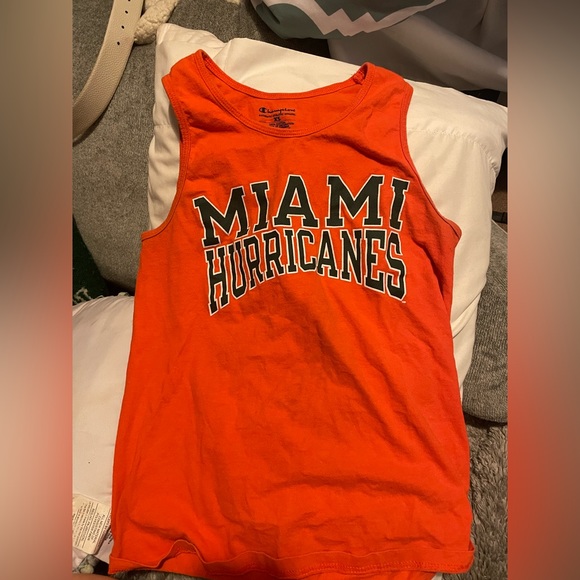 University of Miami Hurricanes tank top - Picture 1 of 2